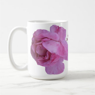 Taza De Café Mamá rosa rosa rosa rosa bonito simple estilo mode
