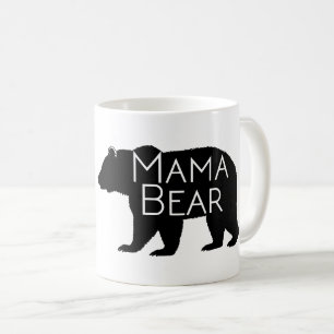 Taza De Café Mamá rústica Bear Mug