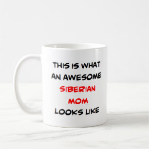 Taza De Café mamá siberiana, genial