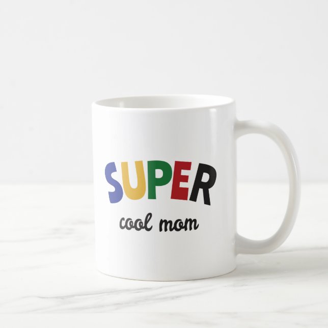 Taza De Café Mamá super genial (Derecha)