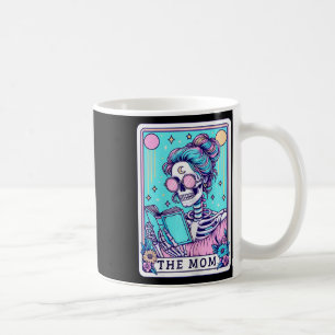 Taza De Café Mamá Tarot Card Skeleton Día de la Madre Bruja Mam