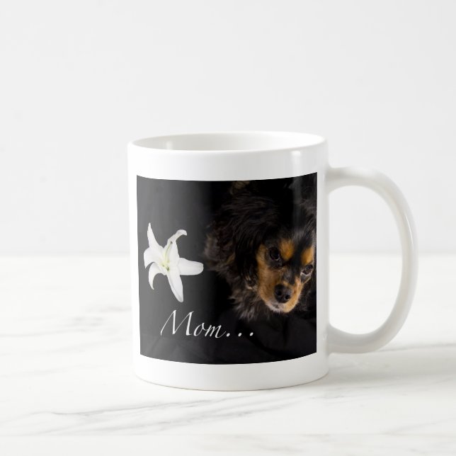 Taza De Café Mamá…Taza Cavalier King Charles Spaniel (Derecha)