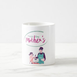 Taza De Café "Mamá, tu fuerza me da valor. Muglady"