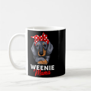 Taza De Café Mamá Weenie Amante Divertido de Dachshund Regalo d