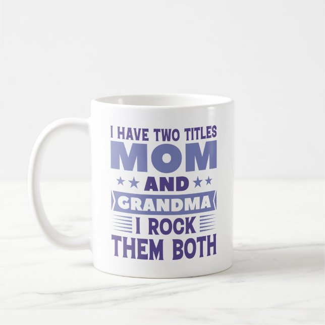 Taza De Café Mamá Y Abuela (Izquierda)