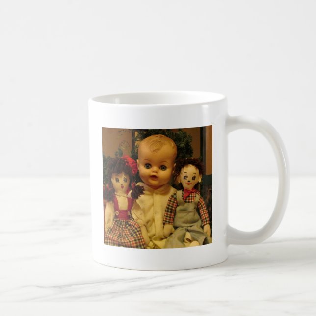 Taza De Café Mamá y gemelos (Derecha)