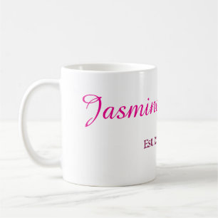 Taza De Café Mamá y Papá nombre de pareja de nuevos padres año