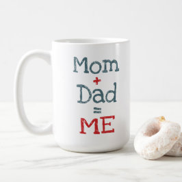 Taza De Café Mamá y papá son yo