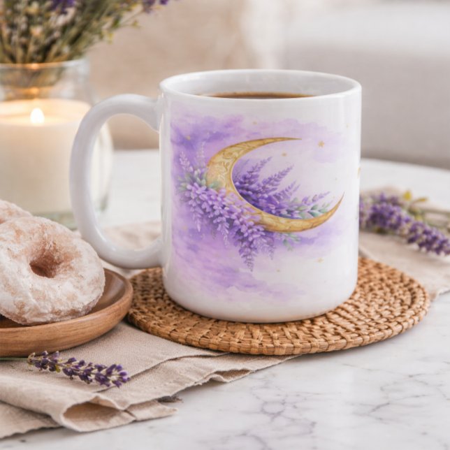 Taza De Café Mama You Are Pure Magic Lavender Moon Gift Mug (Subido por el creador)