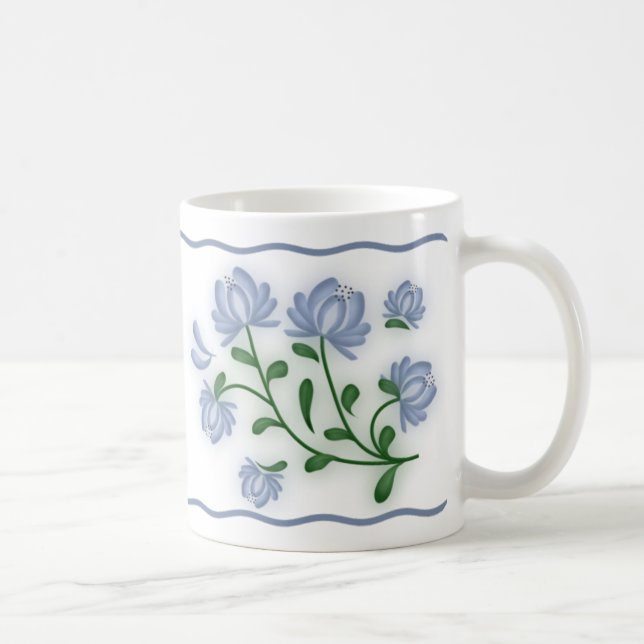 Taza De Café Mamáes azules (Derecha)
