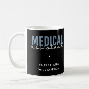 Taza De Café MAMÁES de Auxiliar Médico personalizado Auxiliar