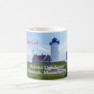 Taza De Café Mamáes del Faro Nobska Cape Cod