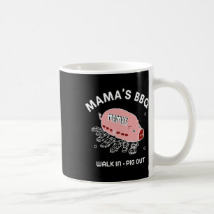 Taza De Café Mama's Bbq Entrar Cerdo Salir Soleado Verano Paddy