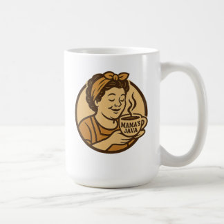 Taza De Café Mama's Java Coffee Mug