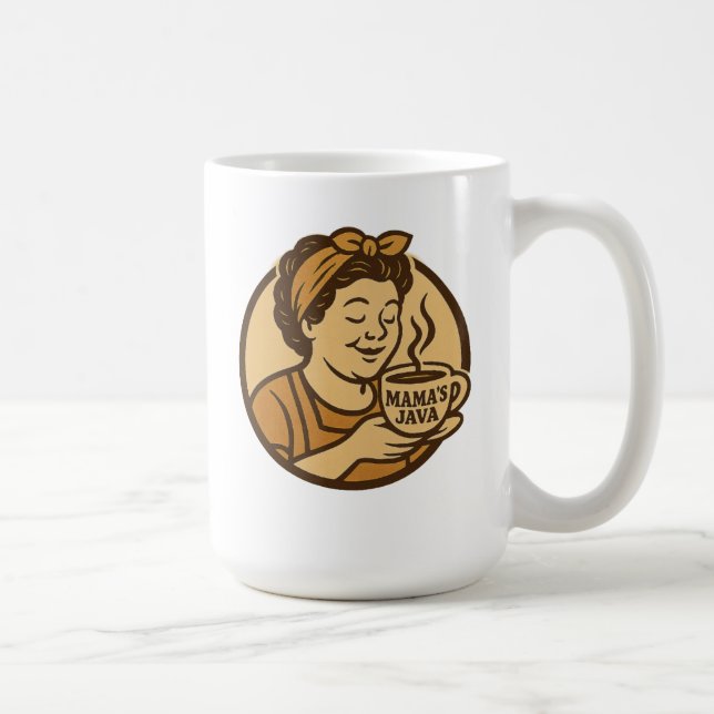 Taza De Café Mama's Java Coffee Mug (Derecha)