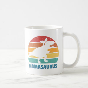 Taza De Café Mamasaurio Mamá Dinosaurio Divertido Día de las Ma