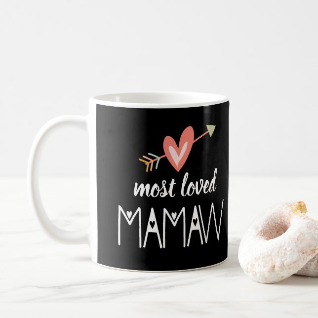 Taza De Café Mamaw más querido del corazón (Con donut)