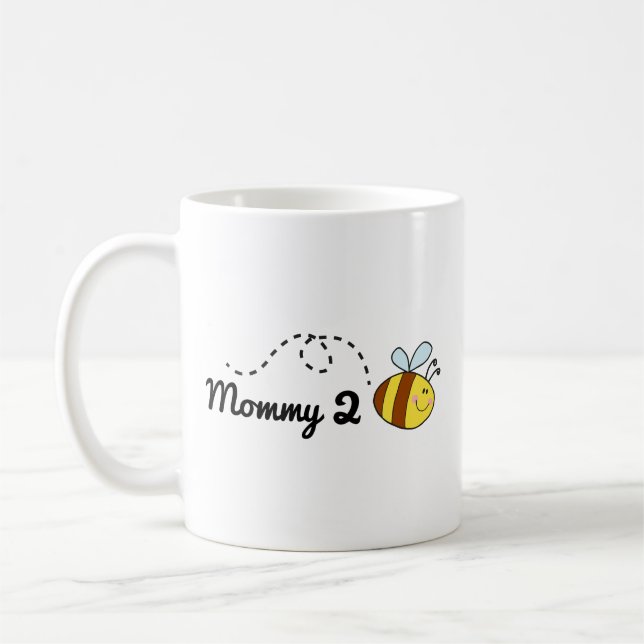 Taza De Café Mami 2 Bee Coffee Mug (Izquierda)