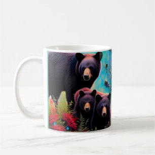 Taza De Café Mami Bear y Cubs