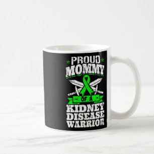 Taza De Café Mami De Una Enfermedad Renal Guerrero Concienciaci