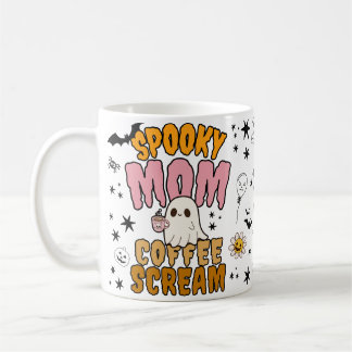 Taza De Café Mami espeluznante crema de café Mug - 11oz