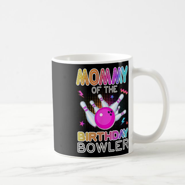 Taza De Café Mami Of Birthday Bowler Fiesta Ce (Derecha)