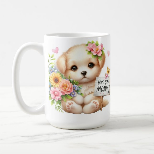 Taza De Café "Mami te ama - Un tributo sentido" (Izquierda)