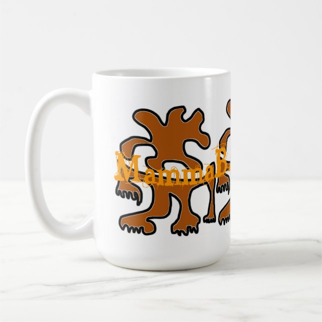 Taza De Café MammaBASIL Design Mug! (Izquierda)