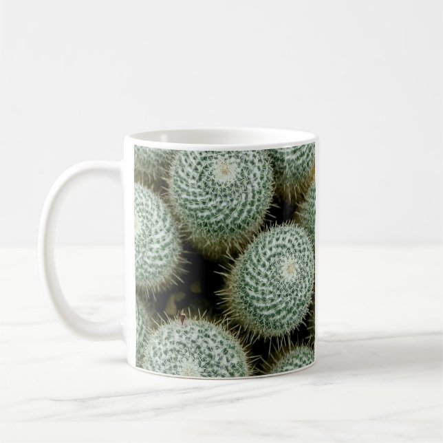 Taza De Café Mammillaria hahniana (Izquierda)