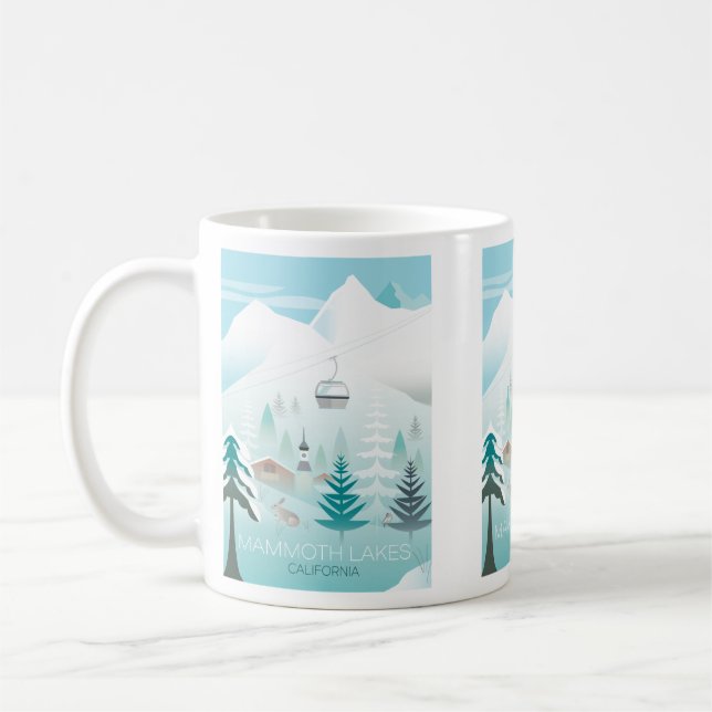 Taza De Café Mammoth Lakes Mug (Izquierda)