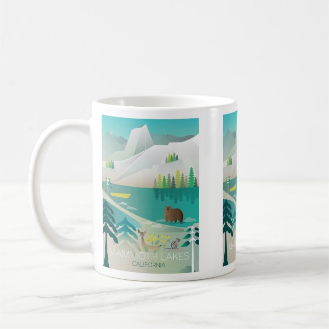 Taza De Café Mammoth Lakes Mug (Izquierda)