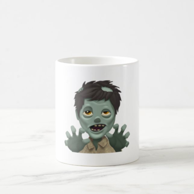 Taza De Café Man Zombie - Emoji (Centro)