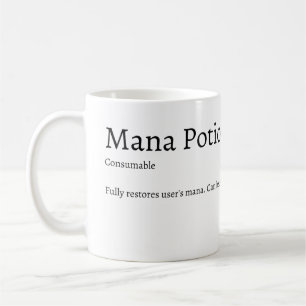 Taza De Café Mana Potion Mug