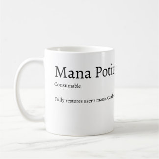 Taza De Café Mana Potion Mug