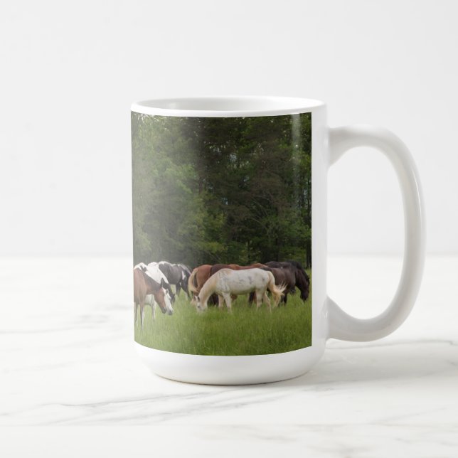 Taza De Café Manada de caballos, Tennessee (Derecha)