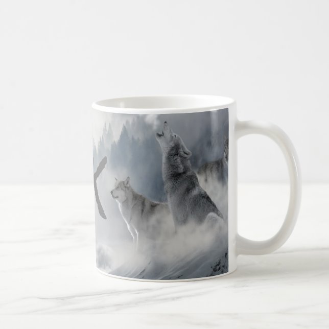 Taza De Café Manada de lobos (Derecha)