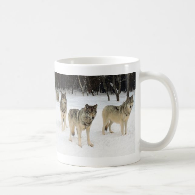 Taza De Café Manada de lobos (Derecha)