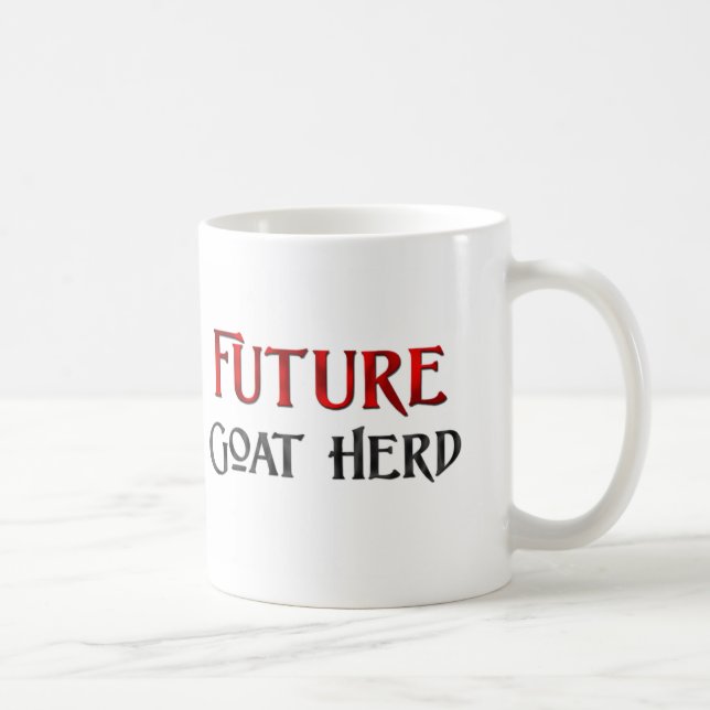 Taza De Café Manada futura de la cabra (Derecha)