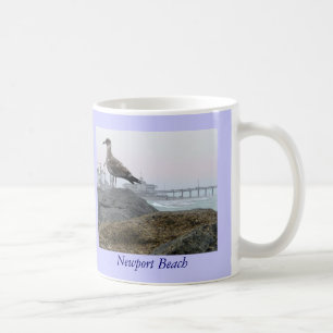 Taza De Café Mañana con niebla en Newport Beach Mug