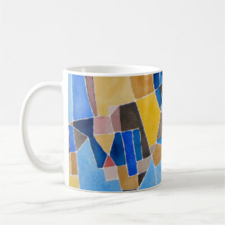 Taza De Café Mañana Cubista Soleada