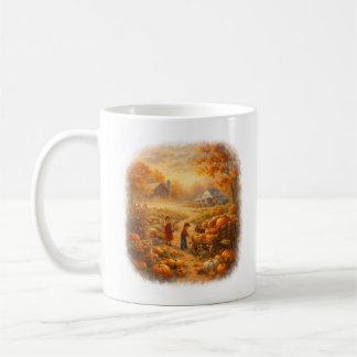 Taza De Café Mañana de Parche de Calabaza – Granja de Cosecha d