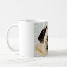 Taza De Café mañana del perro del barro amasado