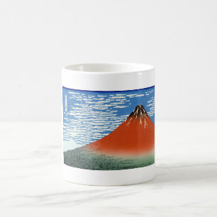 Taza De Café Mañana meridional roja del claro del viento de