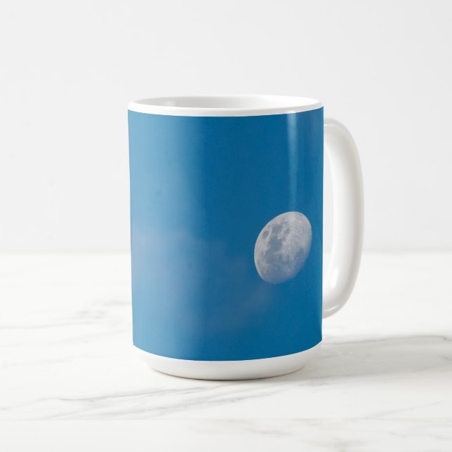 Taza De Café Mañana por la luna | Zambia, África (Anverso derecho)