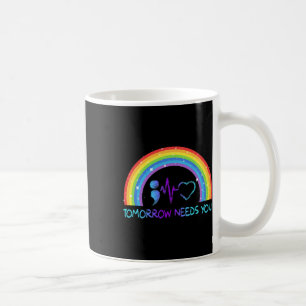 Taza De Café Mañana Te Necesita Ra De Concienciación Sobre Prev