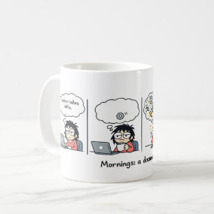 Taza De Café Mañanas: Un Documental Tira Cómica Divertida de