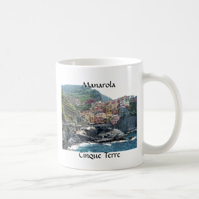 Taza De Café Manarola Cinque Terre (Derecha)