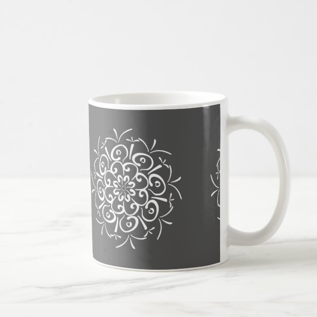 Taza De Café Manatee Mandala (Derecha)