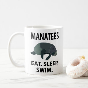Taza De Café Manatee Marine Wildlife