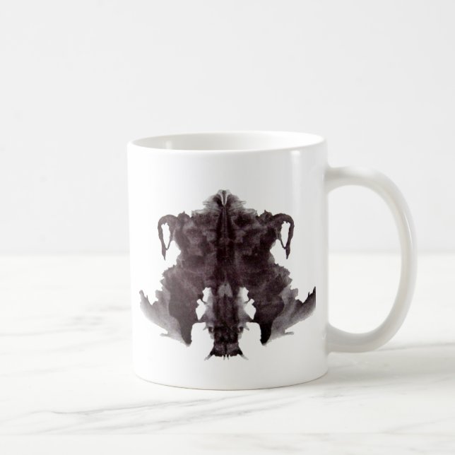 Taza De Café Mancha blanca /negra 4 de Rorschach (Derecha)
